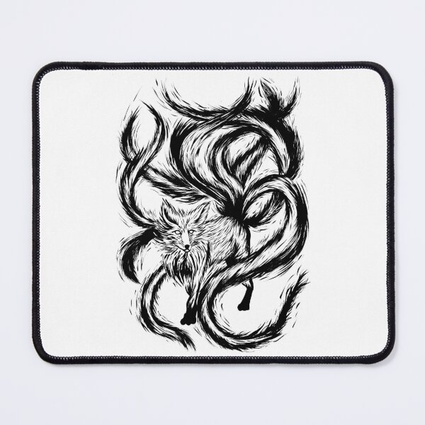 Item preview, Ink Nine-Tailed Fox designed and sold by Nymonyrya.