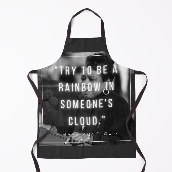 Item preview, Try to be a rainbow in someone's cloud | Maya Angelou | Letter to My Daughter designed and sold by iwaya-bazaar.