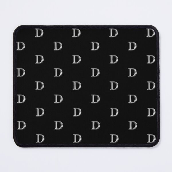 Item preview, Silver Upper Case Letter D designed and sold by molamode.