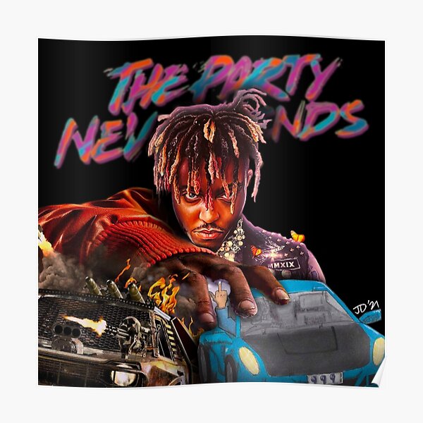 Juice WRLD Album Cover Combination Poster