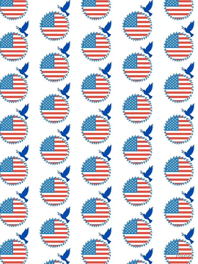 Thumbnail 5 of 5, iPhone Case, American flag designed and sold by Razoo.