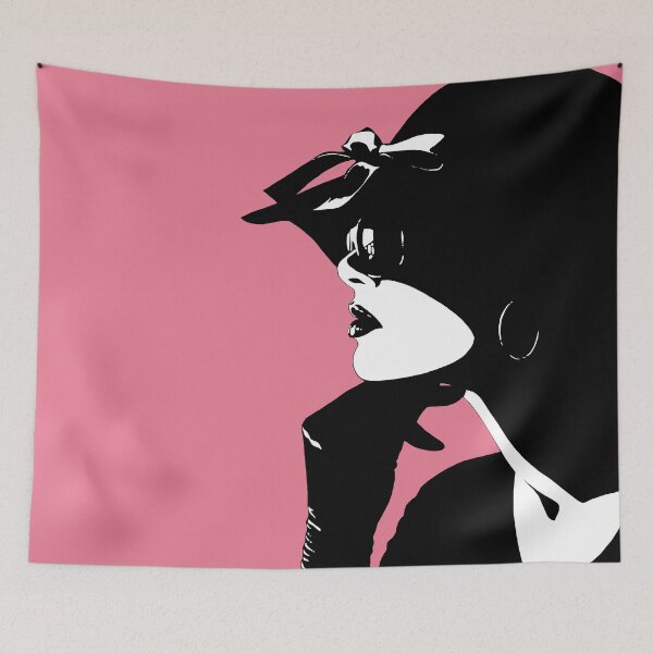 Item preview, Cafe Girl: Reflections (on dusty rose) designed and sold by Brina Williamson.