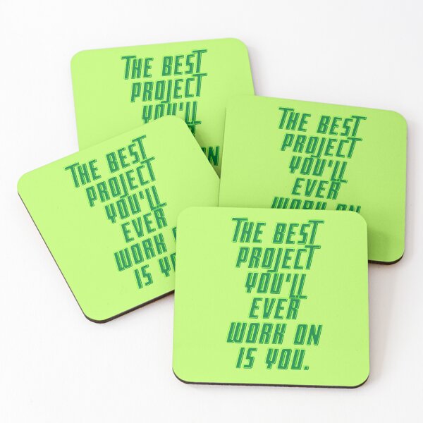 Item preview, The best project you'll ever work on is you designed and sold by Boleirov.