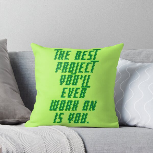 Item preview, The best project you'll ever work on is you designed and sold by Boleirov.