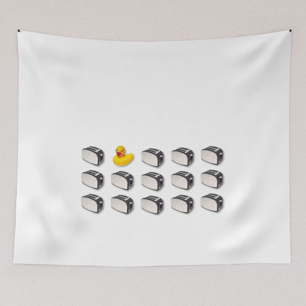 Item preview, AntiSequitur - Rubber Ducky with Toasters designed and sold by garzonetto.