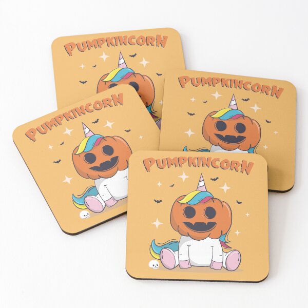 Item preview,  Pumpkincorn funny cute unicorn wearing pumpkin halloween designed and sold by secondskineu.