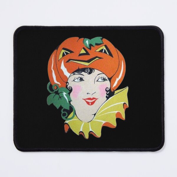 Aperçu de l'œuvre Visage découpé de la femme d'Halloween vintage créée et vendue par Bellathewilde.