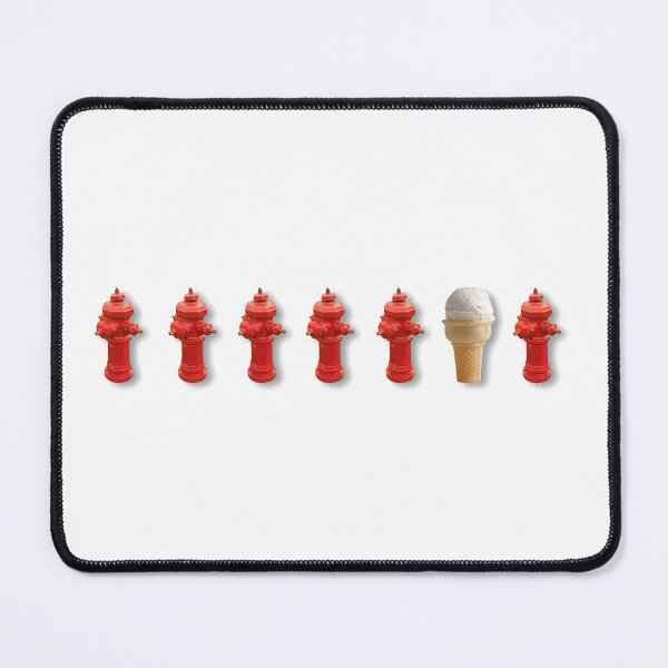 Item preview, AntiSequitur - Ice Cream with Fire Hydrants designed and sold by garzonetto.