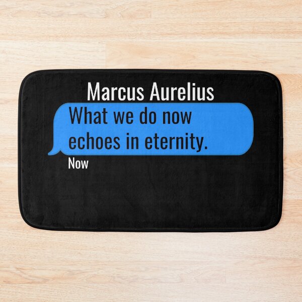 Item preview, Marcus Aurelius Stoic Quote | Philosophy Text Bubble | Stoicism Phrase designed and sold by StoicStreet.