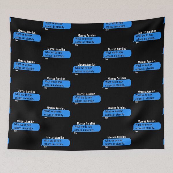 Item preview, Marcus Aurelius Stoic Quote | Philosophy Text Bubble | Stoicism Phrase designed and sold by StoicStreet.