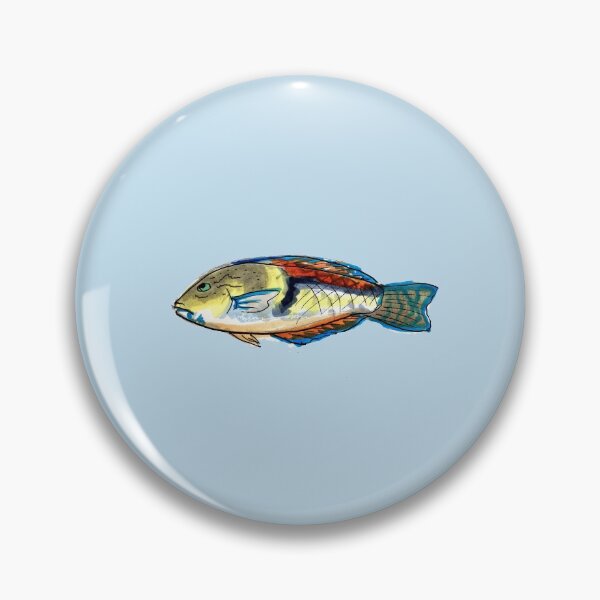 Item preview, Yellowhead Wrasse designed and sold by vanilla-phantom.