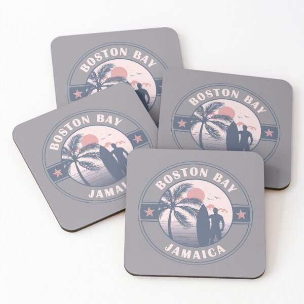 Item preview, Boston Bay Jamaica Vintage Summer Surf Design designed and sold by CynthiaGraphics.