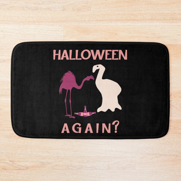 Item preview, Halloween, flamingos getting ready. designed and sold by Bodino.