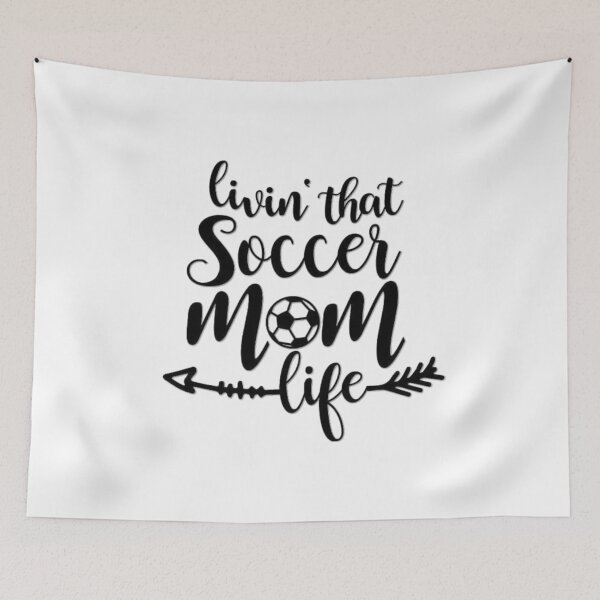 Item preview, Livin 'That Soccer Mom Life designed and sold by Pedro ⭐⭐⭐⭐⭐.