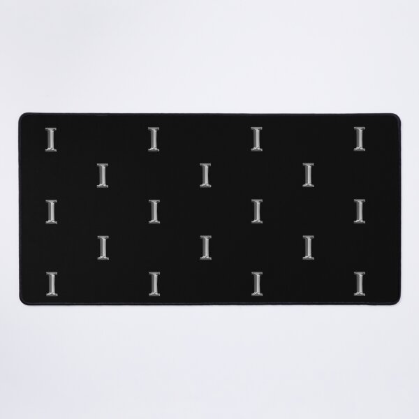 Item preview, Silver Upper Case Letter I designed and sold by molamode.