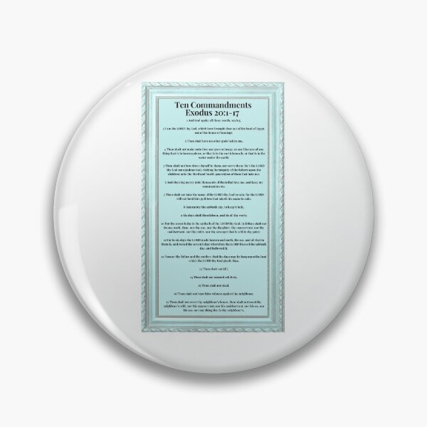Item preview, THE 10 COMMANDMENTS designed and sold by wildwhimsical.