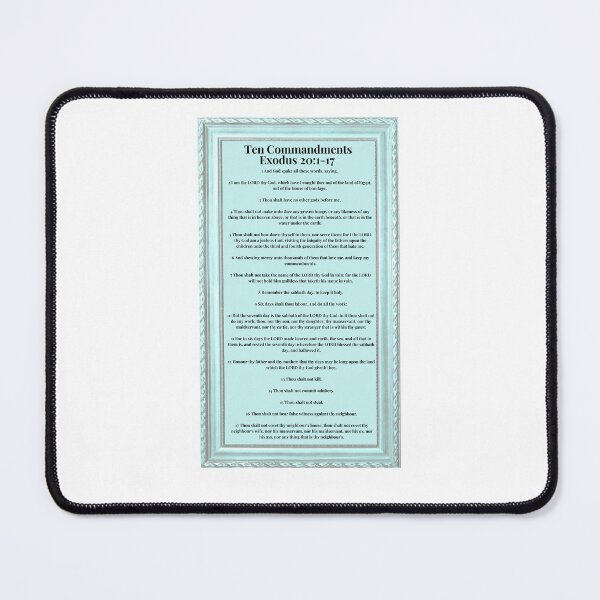 Item preview, THE 10 COMMANDMENTS designed and sold by wildwhimsical.