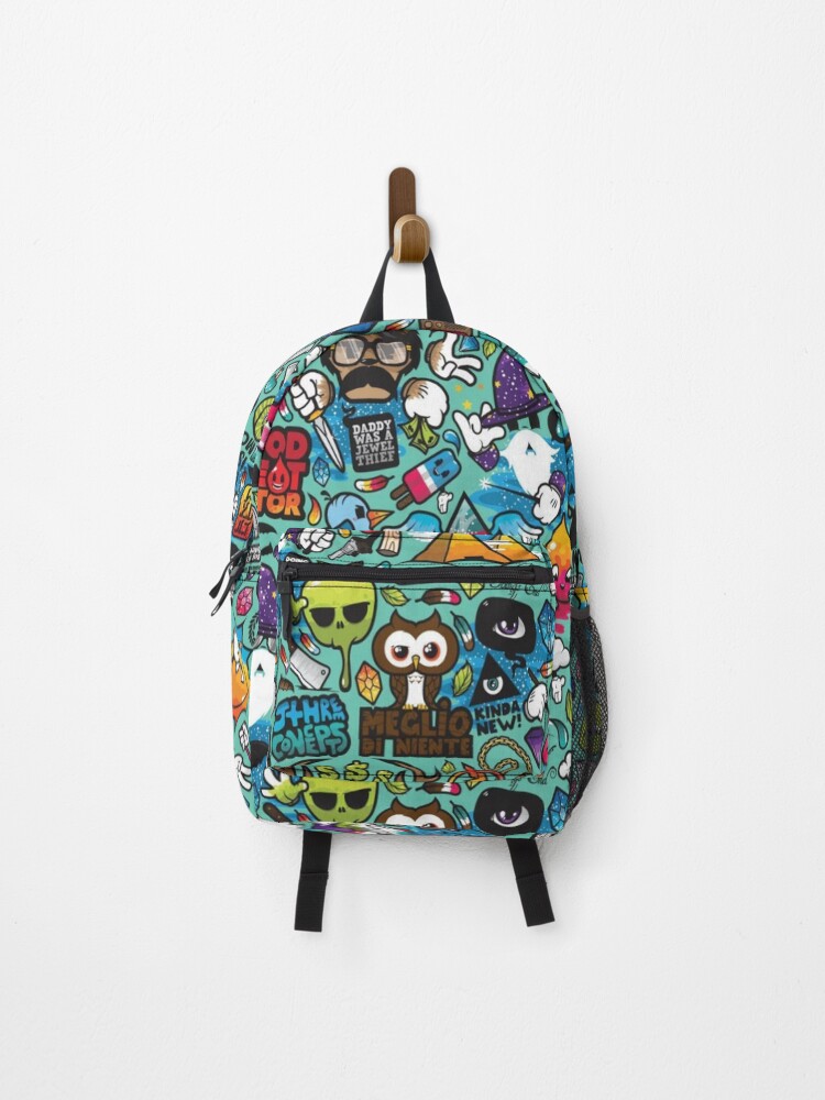 Thumbnail 1 of 3, Backpack, Mult designed and sold by kiryusha-Shop.