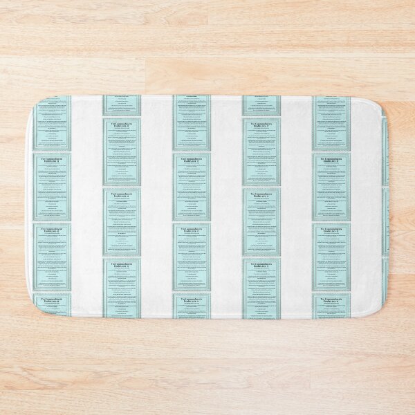 Item preview, THE 10 COMMANDMENTS designed and sold by wildwhimsical.