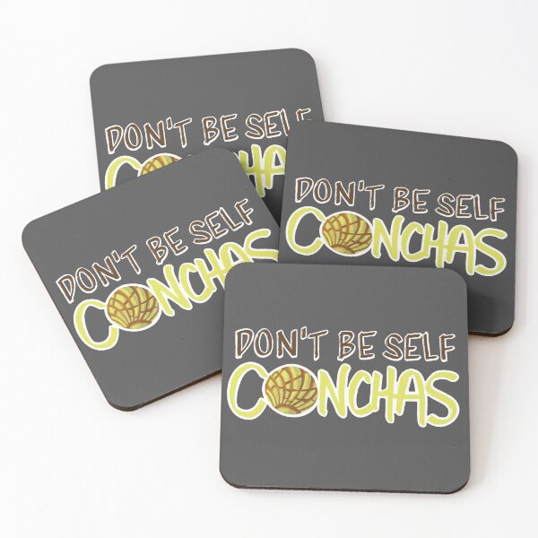 Item preview, Don’t Be Self Conchas - Yellow Pan Dulce Cookie Phrase designed and sold by that5280lady.