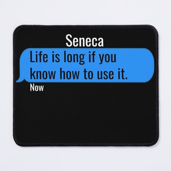 Item preview, Seneca Stoic Quote | Philosophical Text Bubble | Stoicism Phrase designed and sold by StoicStreet.