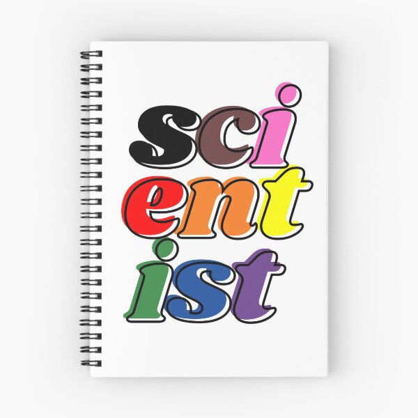 Item preview, scientist (rainbow, vertical, offset border) designed and sold by deargradstudent.