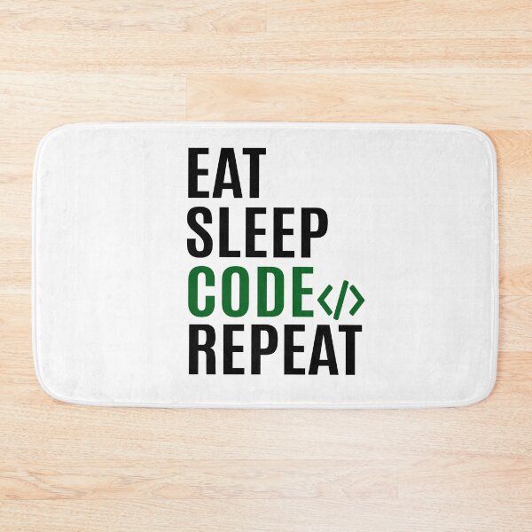Item preview, Eat Sleep Code Repeat designed and sold by mksjr.