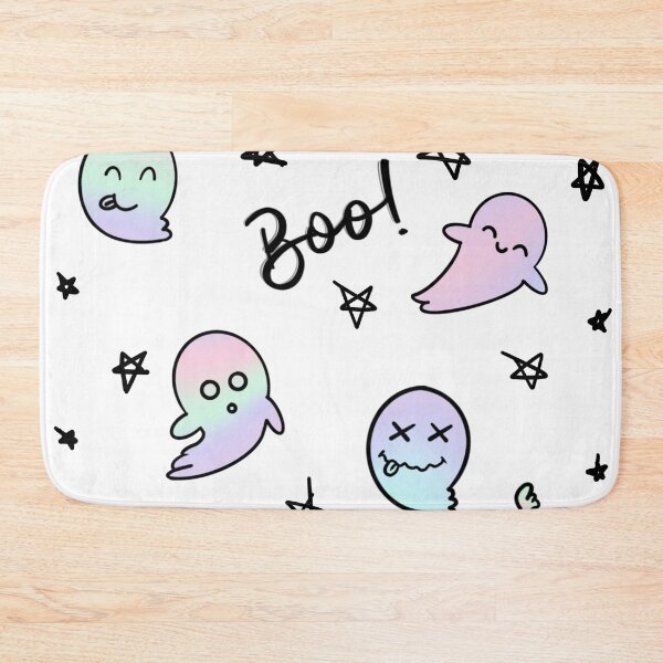 Item preview, Sticker set halloween rainbow holo sweet ghost  designed and sold by Mothartink.