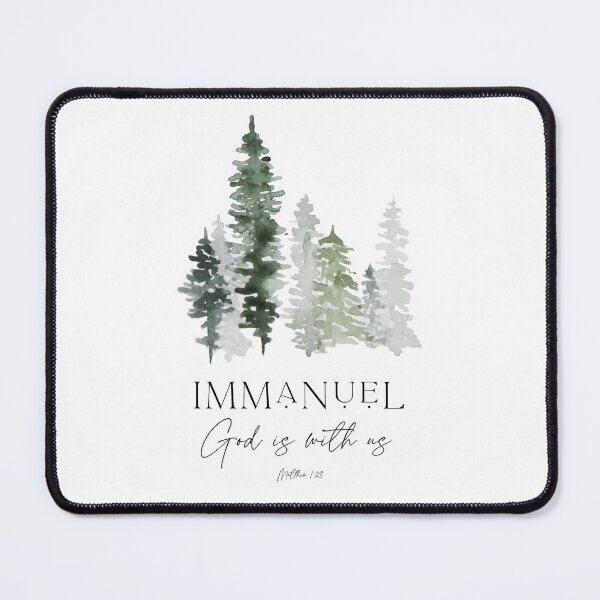 Item preview, Immanuel | God is with us | Matthew 1:23 designed and sold by wondrous-works.