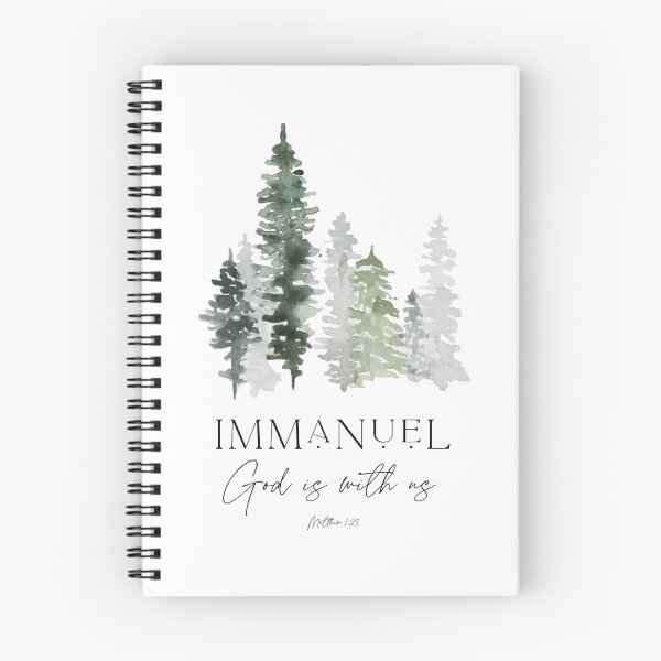 Item preview, Immanuel | God is with us | Matthew 1:23 designed and sold by wondrous-works.
