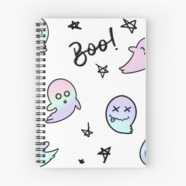 Item preview, Sticker set halloween rainbow holo sweet ghost  designed and sold by Mothartink.