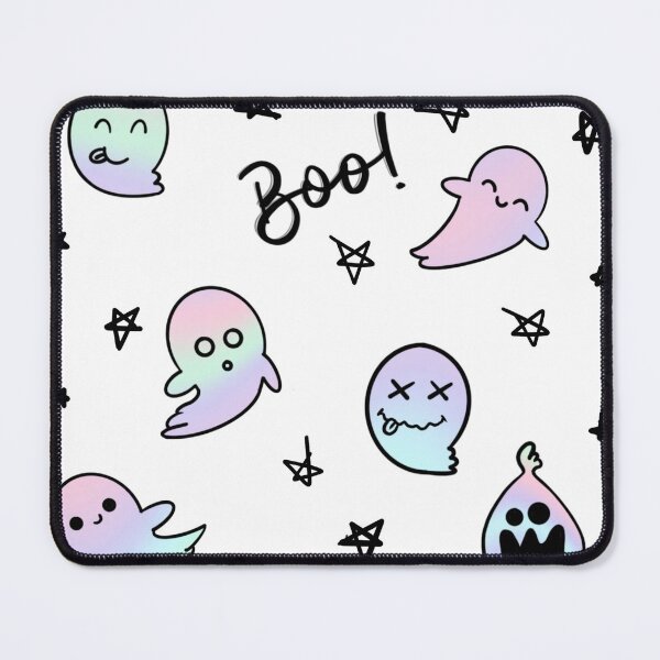 Item preview, Sticker set halloween rainbow holo sweet ghost designed and sold by Mothartink.