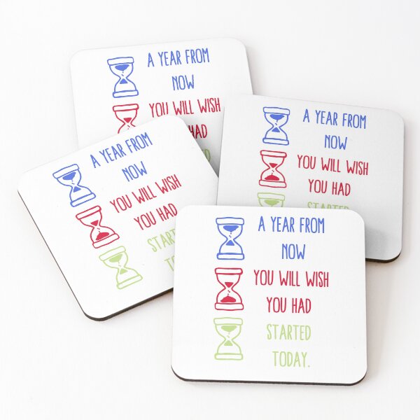 Item preview, A year from now you will wish you had started today designed and sold by Boleirov.