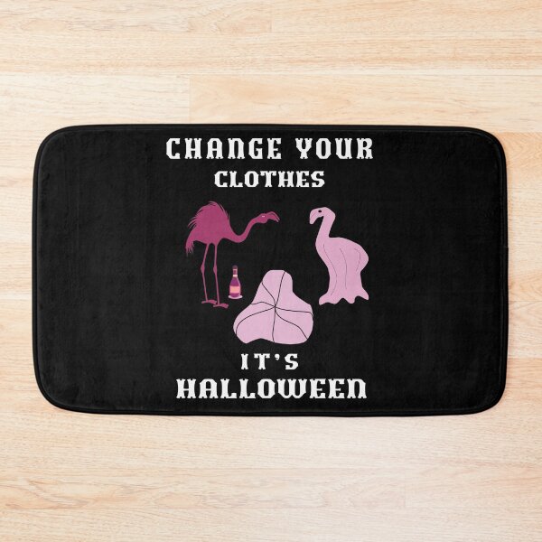Item preview, Halloween, flamingos getting ready. designed and sold by Bodino.