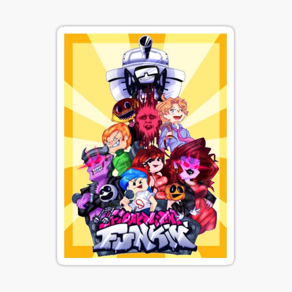 Item preview, Friday Night Funkin Newgrounds designed and sold by Inkrebel.