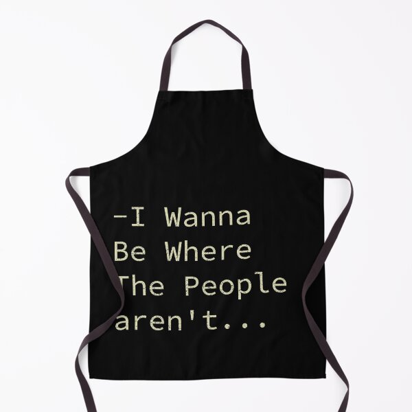 Item preview, I Wanna Be Where The People aren't designed and sold by ilias13.
