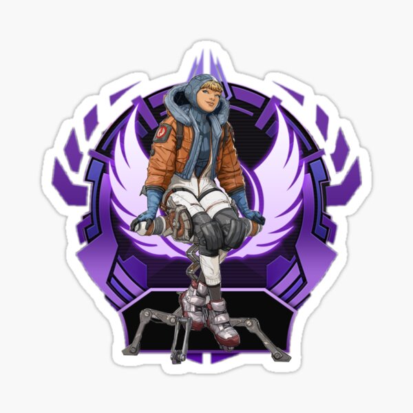 Wattson With Master Logo Apex Legends Sticker For Sale By Michii Redbubble