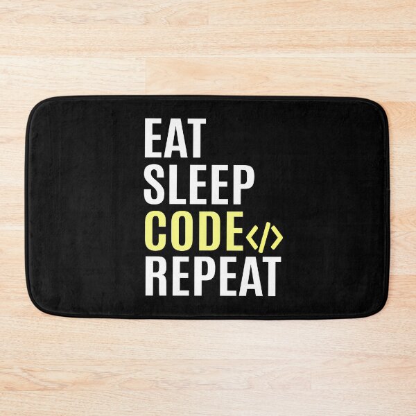 Item preview, Eat Sleep Code Repeat designed and sold by mksjr.