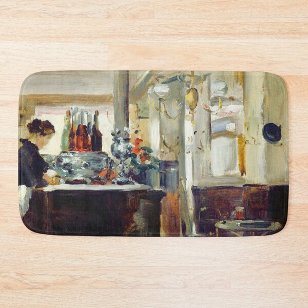 Item preview, Oil Painting Bon Bock Cafe (c.1881) by Edouard Manet designed and sold by Designedbysm.