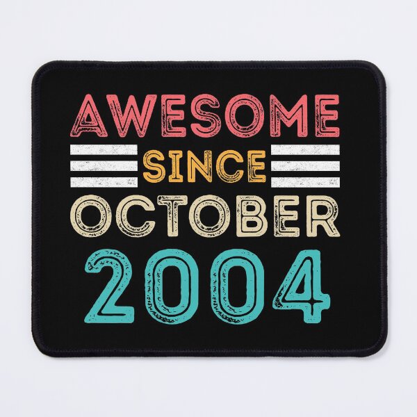 Item preview, Retro Vintage 16th Birthday - Awesome Since October 2004 designed and sold by meedTee.