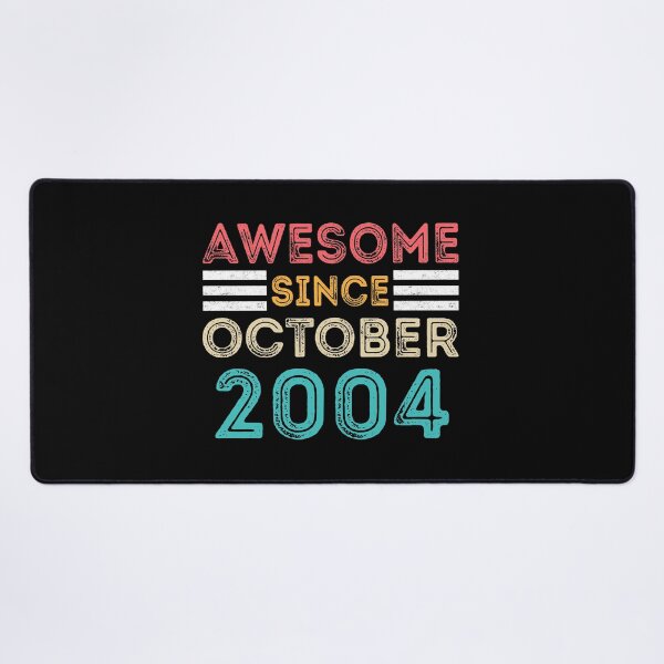 Item preview, Retro Vintage 16th Birthday - Awesome Since October 2004 designed and sold by meedTee.