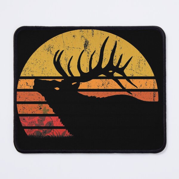 Item preview, Vintage Retro Distressed Elk Buck Deer Hunting Camping Boho designed and sold by PinkyDona.