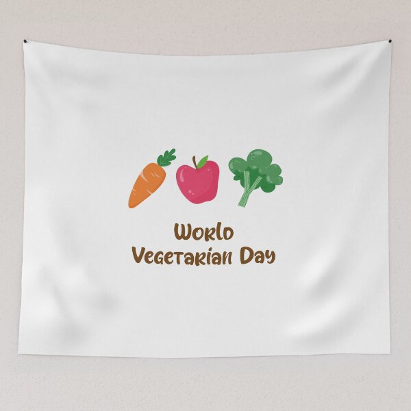 Item preview, Vegetarian Day designed and sold by so01.
