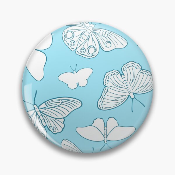 Item preview, Flutters suaves en azul claro designed and sold by LZ Cathcart.