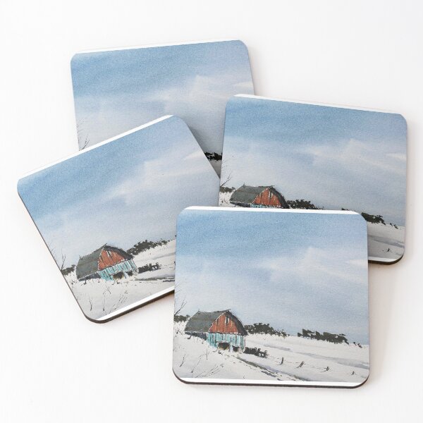 Item preview, Winter scene line and wash nil rocha art designed and sold by NilRochaArt.