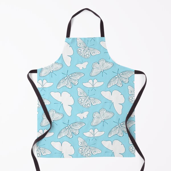Item preview, Soft Flutters on Light Blue designed and sold by LZ Cathcart.