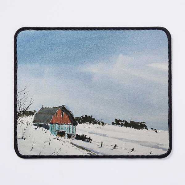 Item preview, Winter scene line and wash nil rocha art designed and sold by NilRochaArt.