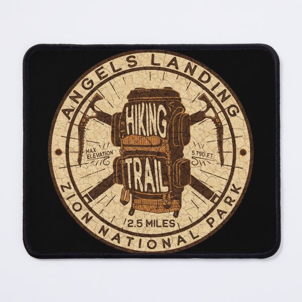 Item preview, Angels Landing Hiking Trail Zion National Park designed and sold by JordanHolmes.