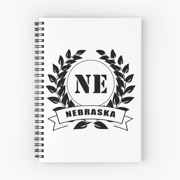 Item preview, Nebraska USA laurel wreath designed and sold by GeogDesigns.