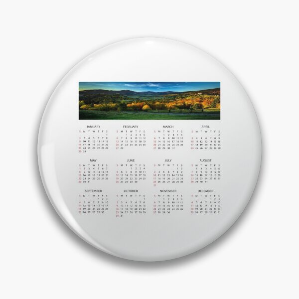Item preview, Forest Wall Calendar 2022 designed and sold by ProtonProject.